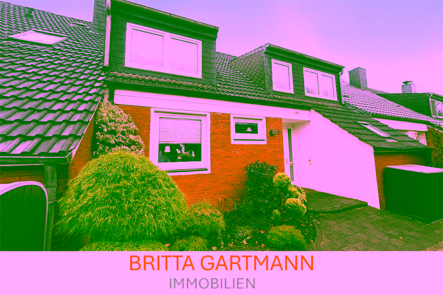 Einziehen & Wohlfühlen: Modernisiertes Reihenmittelhaus mit pflegeleichtem Garten, 26725 Emden, Haus