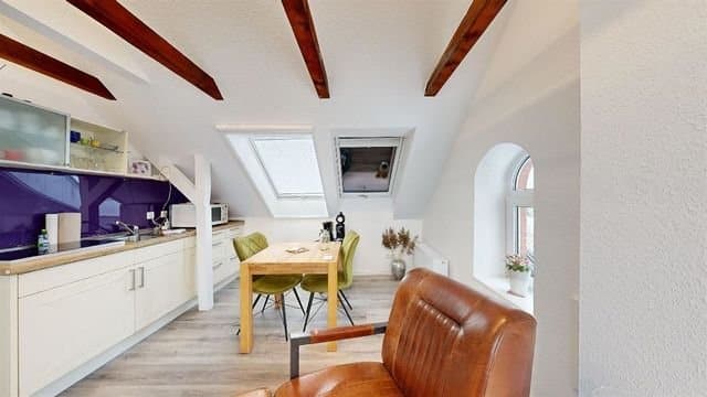 Ditzum - Ein Ort mit Geschichte und Modernität! - Wohnküche Dachgeschoss