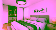 Schlafzimmer visualisiert