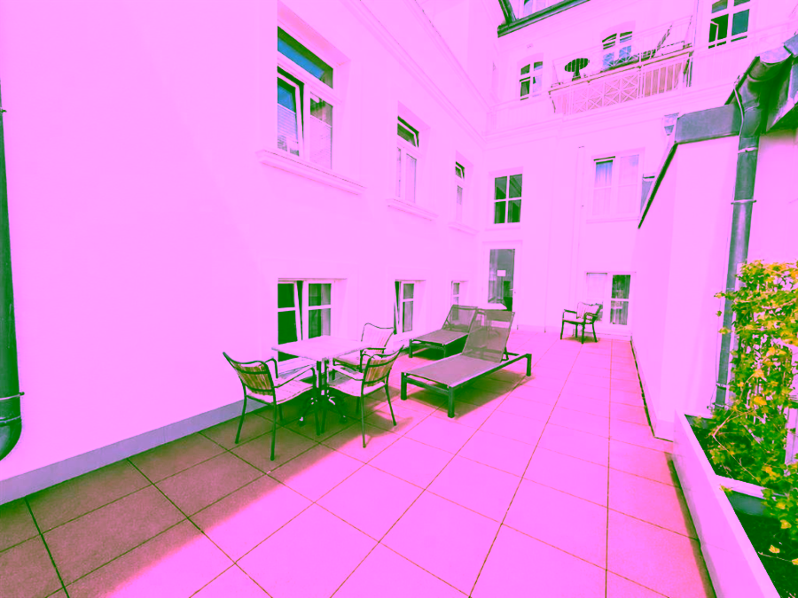 privater Balkon